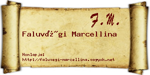 Faluvégi Marcellina névjegykártya